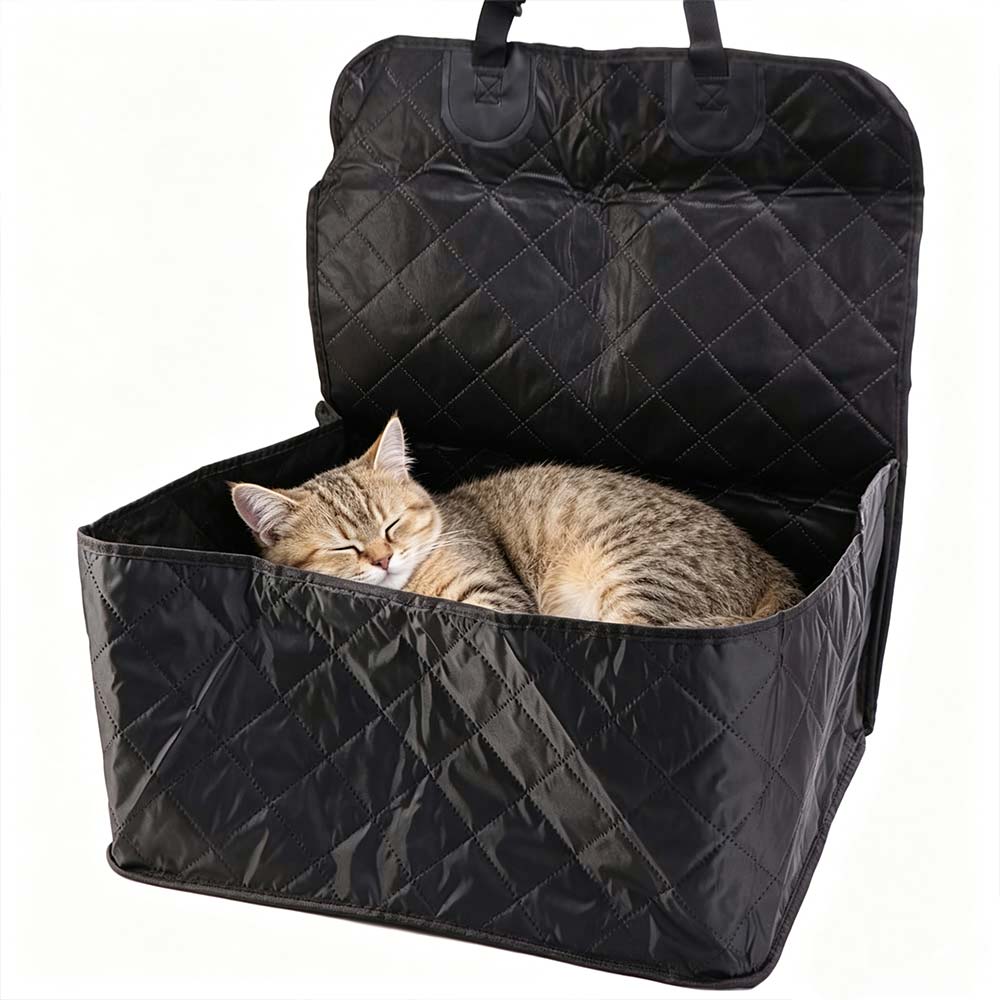 Scratch Proof Cat Basket Seat Portable Car Protector Cushion Pet Seat Cover for Cats and Dogs