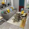 Colorful Tree Abstract Oil Painting Carpet Living Room Bedroom Decor Rug Room Floor Mats Kitchen Bathroom Entrance Non-slip Mats