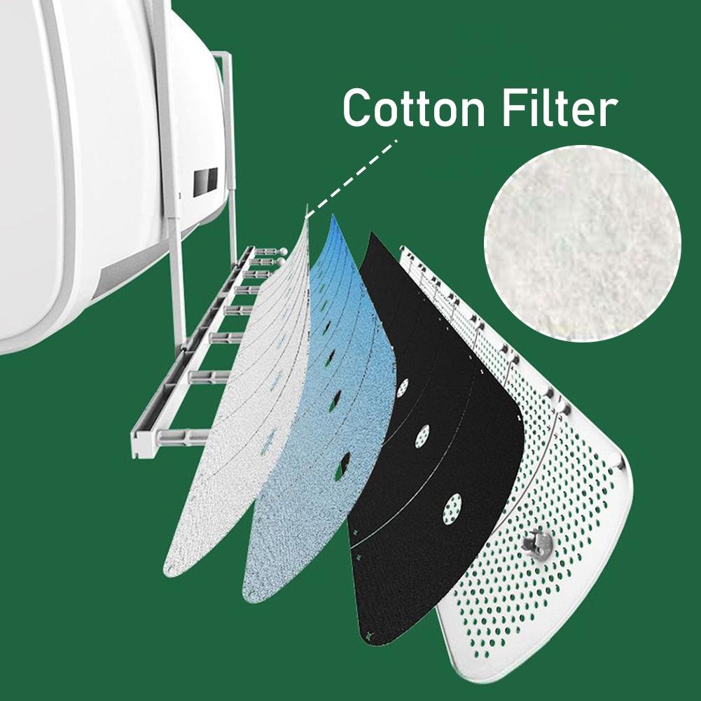 8 Leaf Adjustable Wind Deflector Basic No Filter Cold Air