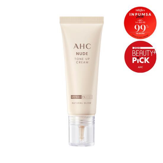 AHC Nude Tone-Up Cream Natural Glow 40 мл SPF50+ PA++++