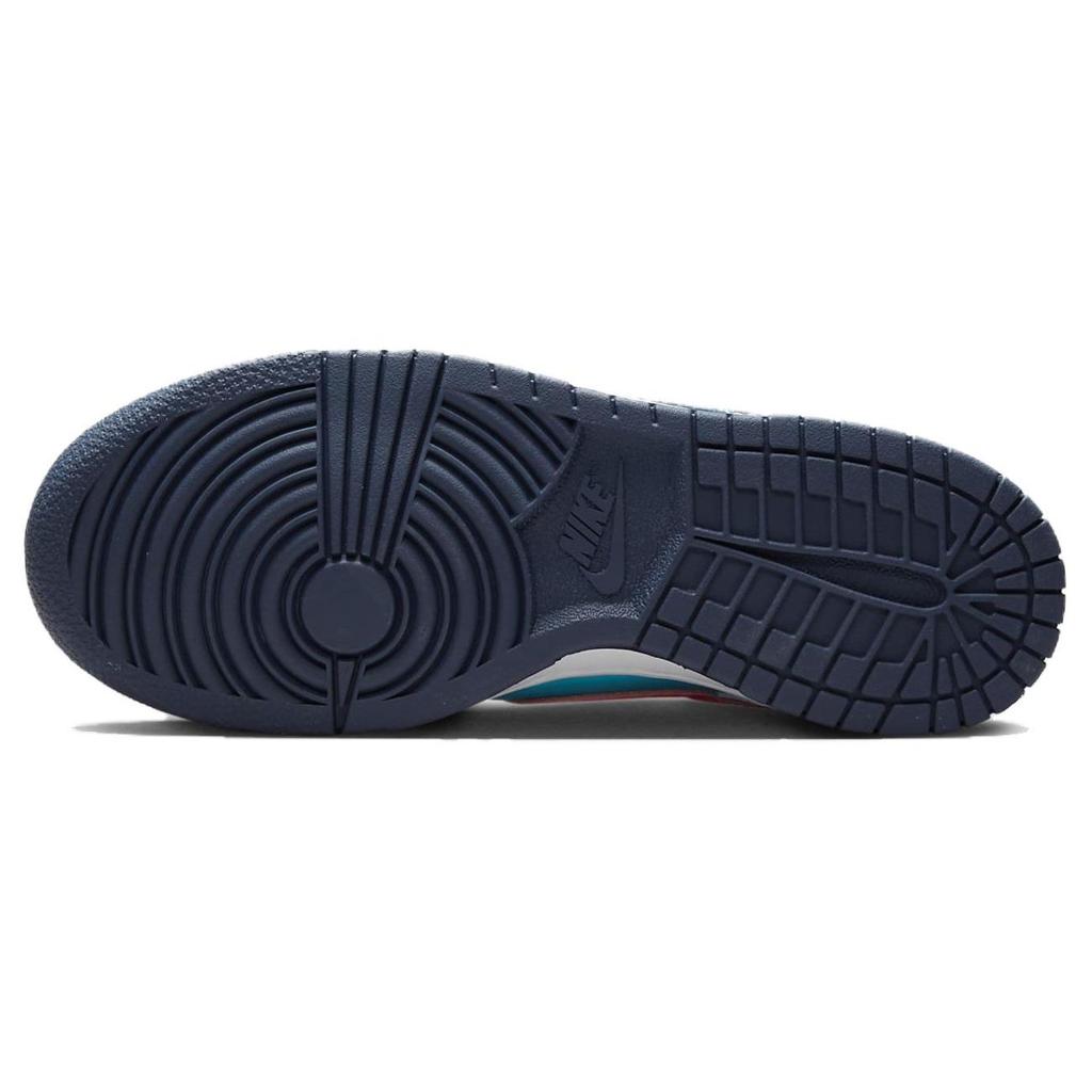 Nike Кроссовки Dunk Low GS Dusty Cactus Thunder Blue для детей Teal White Racer-Pink HF4794-345