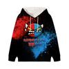 Angry Geometry Dash Hoodie Children Clothes Kid Girl Boy Sweatshirt Manga Hoody Baby Casual Pullovers Sportswear Clothing