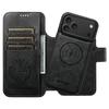SUTENI Q-05 For iPhone 17 Pro Wallet Case 2 in 1 Detachable Leather Flip Phone Cover with Stand