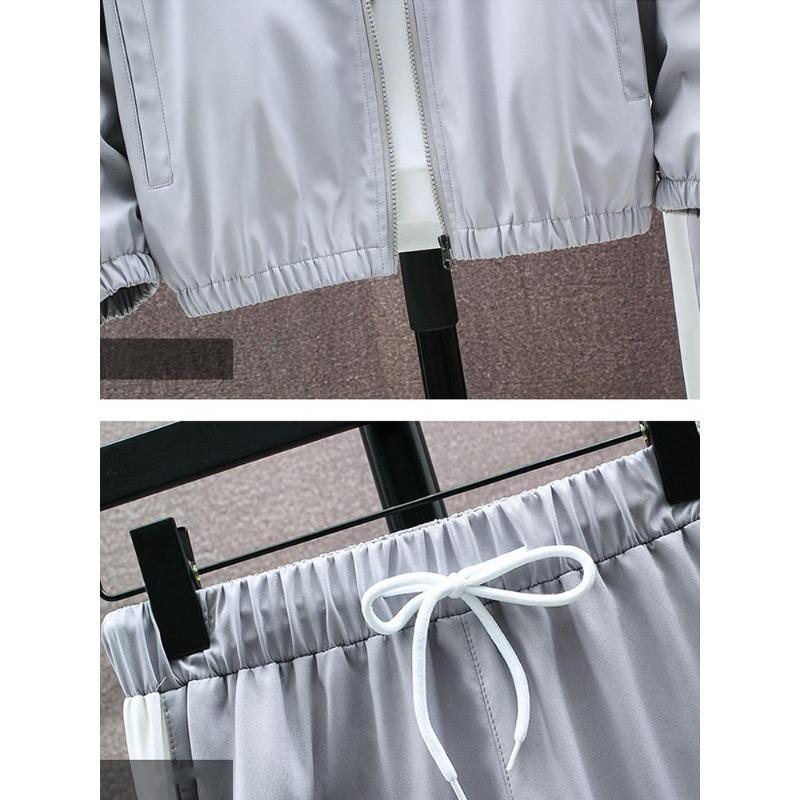 Мужской спортивный костюм, комплект из двух предметов, 2022, мужские комплекты, спортивная одежда, весенне-осенняя куртка + брюки, повседневный спортивный костюм, мужская одежда в стиле хип-хоп