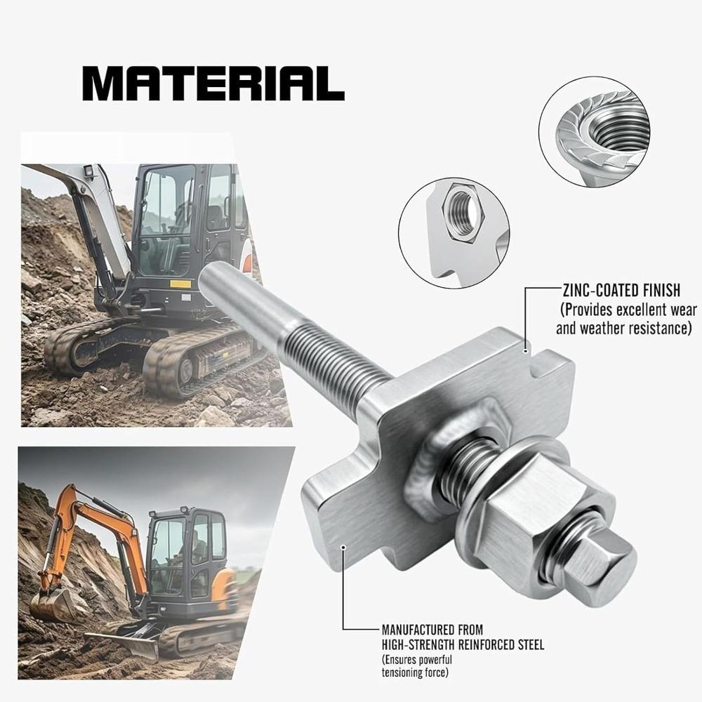 1pcs 1 Ton Capacity Mini Excavator Track Tensioner Excavator Track Tensioner For Mini Excavators
