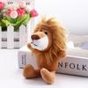 Key Chain Backpack Pendant Car Keyring Jewelry Plush Doll Plush Keychain Little Lion Doll Keychain