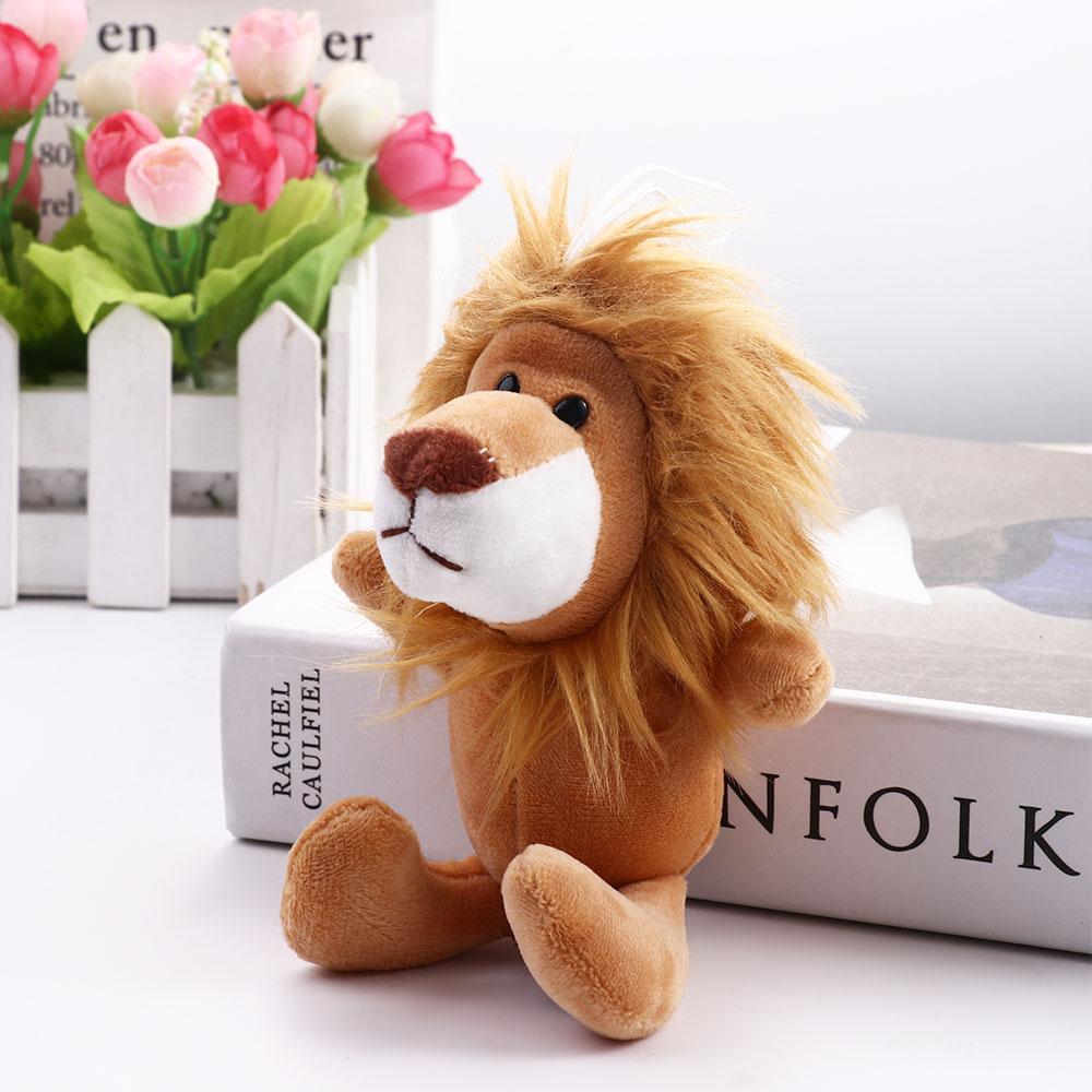 Key Chain Backpack Pendant Car Keyring Jewelry Plush Doll Plush Keychain Little Lion Doll Keychain