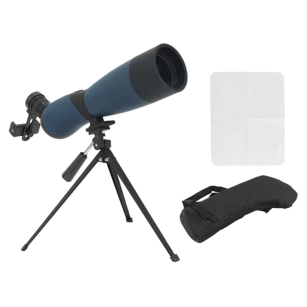 Spotting Scope with Tripod FMC Coating Shooting Scope with Carrying Bag Phone Adapter for Bird Watching Wildlife