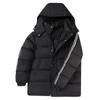 Autumn and Winter Bread Jackets,Down Jackets,Men's Plus Size,Medium To Long Loose Cotton Jackets,Outerwear,Fashionable Men's Sportswear,Cotton Jackets