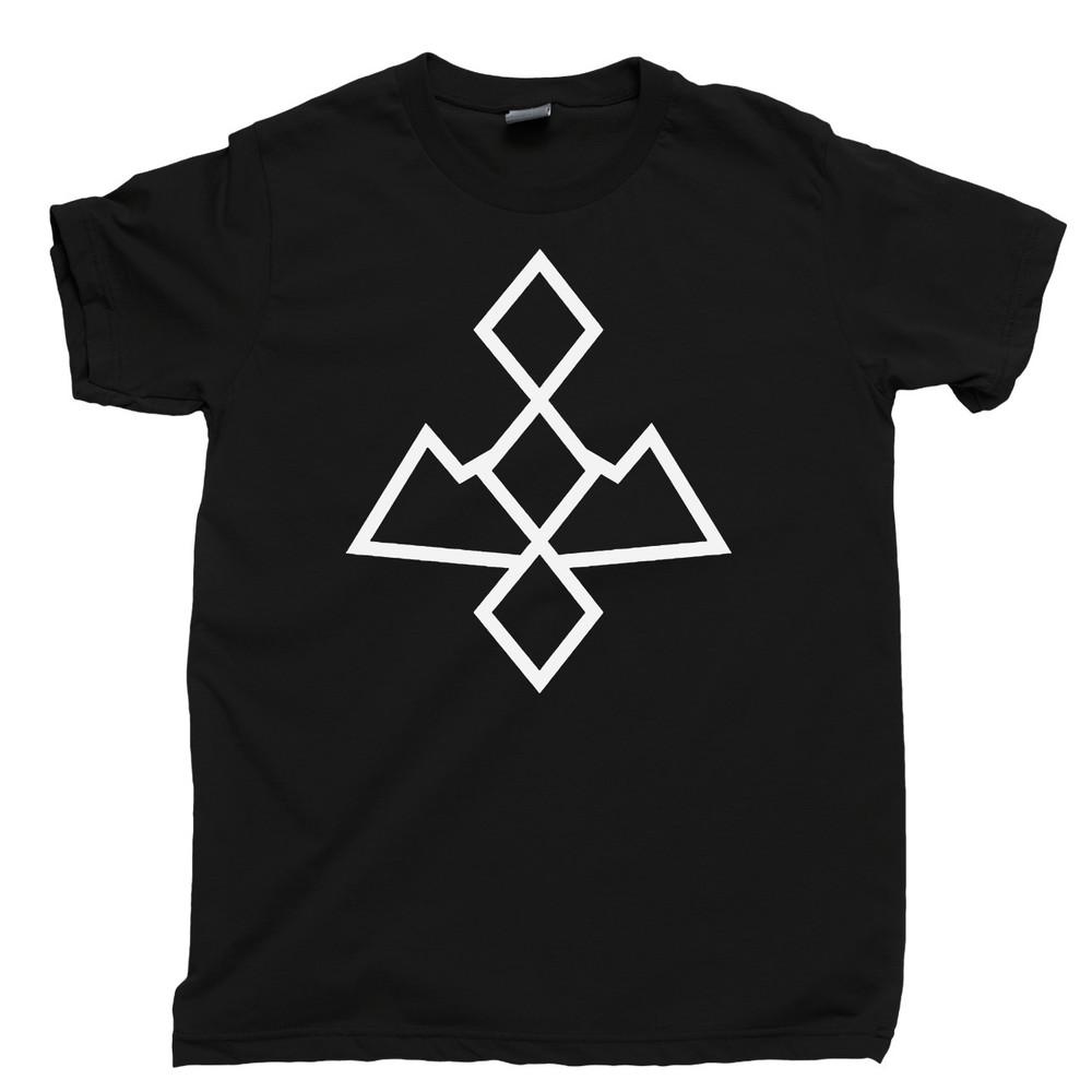 Owl Cave Symbol T Shirt Twin Peaks Ghostwood Forest Black White Lodge Ring Tee