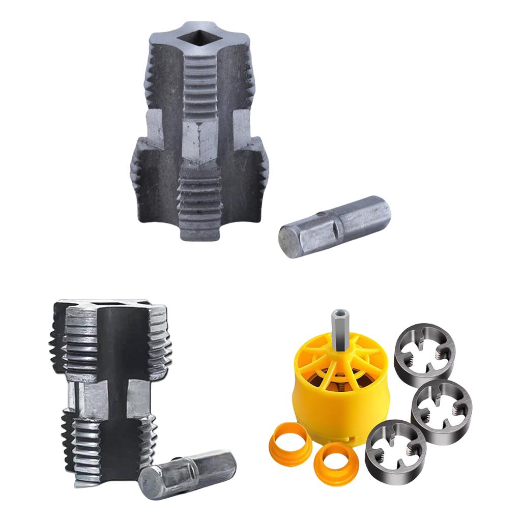 1/2-дюймовый 3/4-дюймовый инструмент для внутренней резьбы водопроводной трубы для ПВХ пластиковых труб, ручная электрическая дрель, ручной инструмент