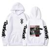 Anime Berserk Rage Anime Street Sweater, Street Tide Cotton Hooded Sweater