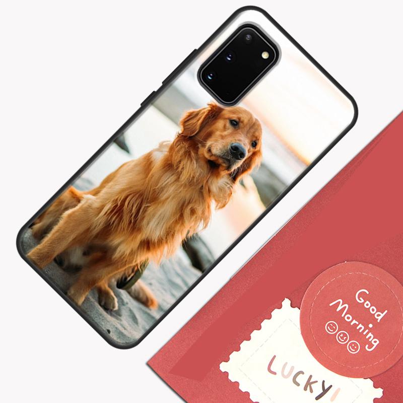 Golden Retriever Dog Phone Case For Samsung Galaxy S24 S26 Ultra S20 S21 S22 S23 S25 Plus S10 S25 FE Cover Shell
