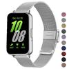 Металлический ремешок для Samsung Galaxy Fit 3 SM-R390 из нержавеющей стали, дышащий браслет Correa для Samsung Galaxy Fit3 Band