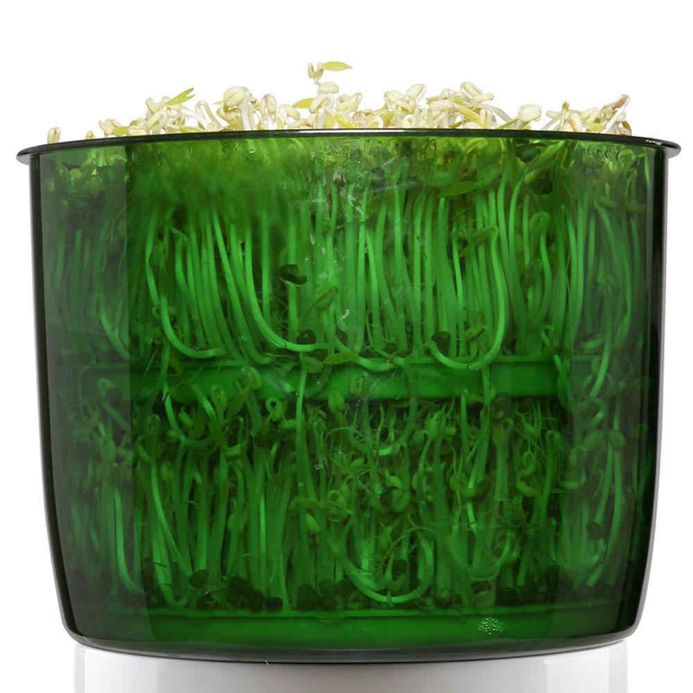 Автоматическая интеллектуальная машина для выращивания ростков фасоли, электрическая большая емкость, здоровый DIY чайник для выращивания ростков фасоли, термостат