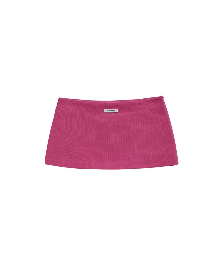 Crank Pk Micro Skirt_Plum