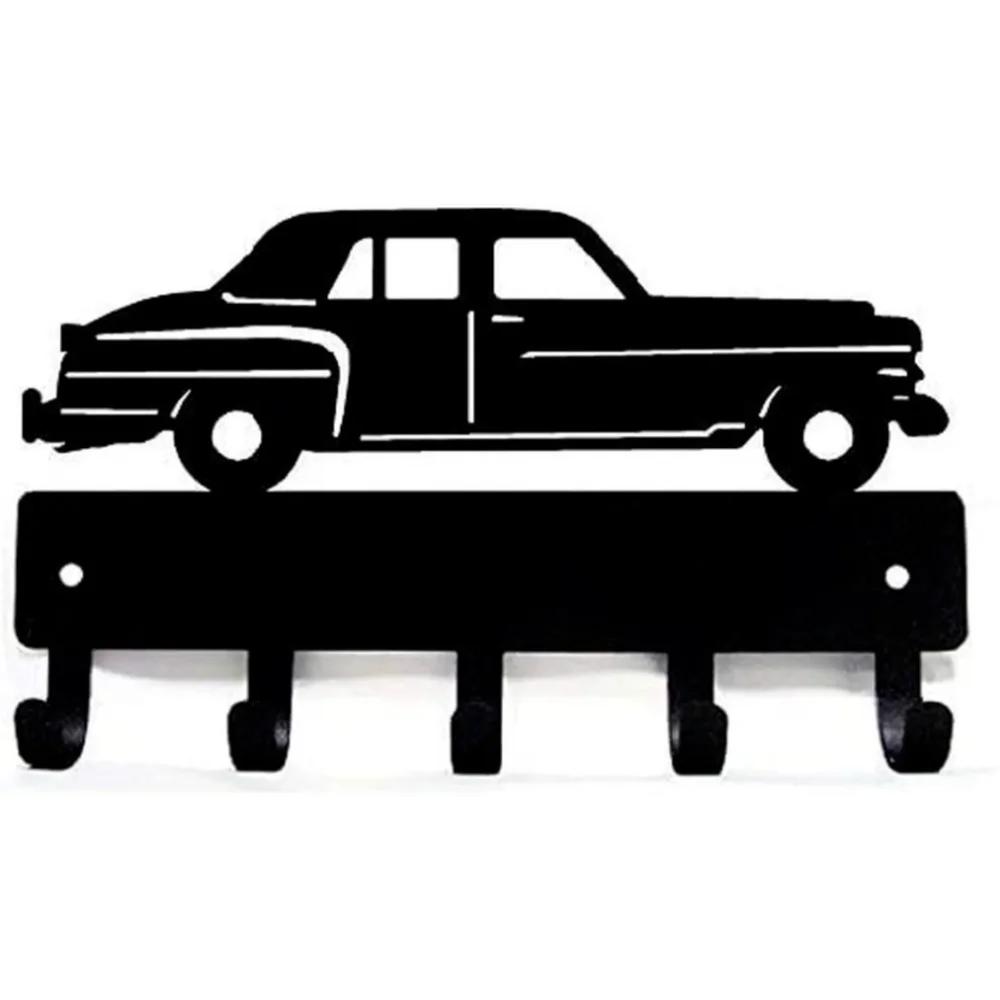 1шт настенный крючок классический автомобиль 13 ключ вешалка-6 дюймов в ширину/9 дюймов в ширину для гостиной спальни/гостиной/домашнего декора вешалки