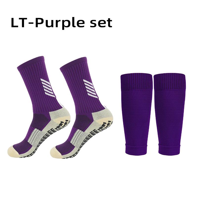 Набор эластичных футбольных щитков для взрослых и детей, спортивные леггинсы, защита для улицы, снаряжение, нескользящие футбольные носки