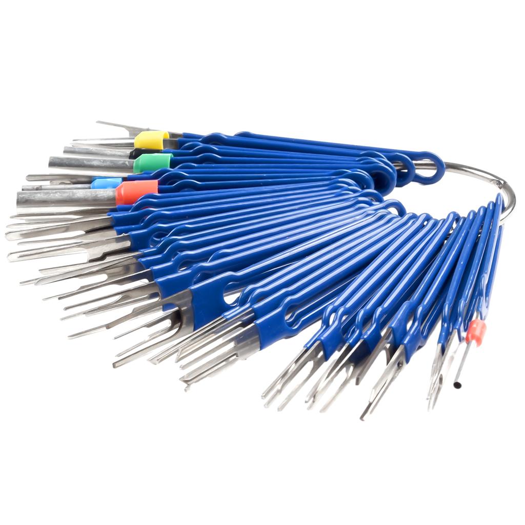 36Pcs Terminal Removal Tool Kit Depinning Tool Electrical Connector Pin Removal Terminal Disassembly Tools Car Pin Extraction
