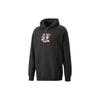 Puma Benjamin Hoodie Cartoon Drawstring Pullover Sweatshirt Men Hoodies Black 539822-01