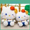 Плюшевая игрушка Хелло Китти с мягким коротким ворсом для подарка и коллекции