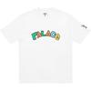 Palace X WWE Nice Day футболка белая унисекс топы P22TS460