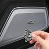 1/2PCS mk4 Car Audio Decorate Badge Emblem Stereo Sticker For Ford ST FOCUS 2 3 Mondeo Fiesta Kuga MK2 MK3 MK4 Ecosport Fusion