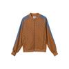 Originals Adicolor 70s Vintage Striped Logo Baseball Jacket Women Outerwear Brown IK7873