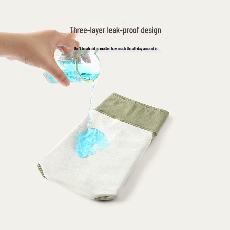 YOUNGYELL Women's High-Waist Antibacterial Period Underwear 3-Pack