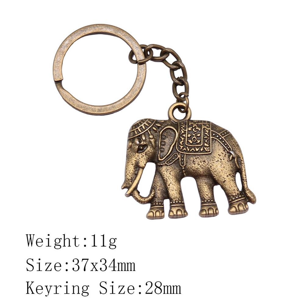 Wedding Anniversary Men Keychain Elephant Key Ring Women's Clothing Chains For Boys