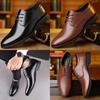 Leather Loafer Shoes For Men Business Casual With Breathable Leather Upper For Office Wear