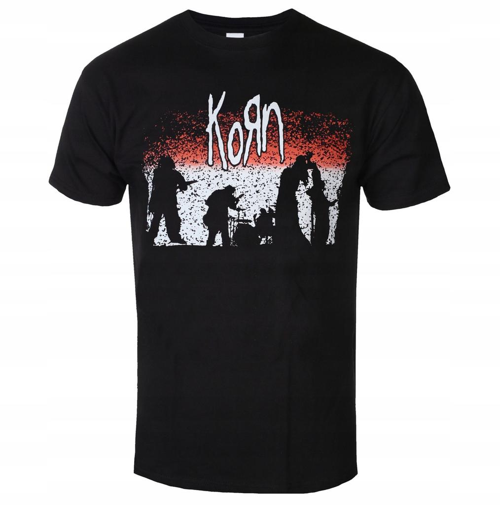Новое поступление Korn Рок-группа Футболка с коротким рукавом с круглым вырезом Y2k Мужская одежда Новинка Топ Футболки Мужская футболка Camisetas 2026 Новый