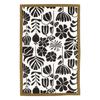 Torchons - Twisted Lime - Lot de 3 - 45 x 70 cm - 100% coton - Blanc, noir et doré