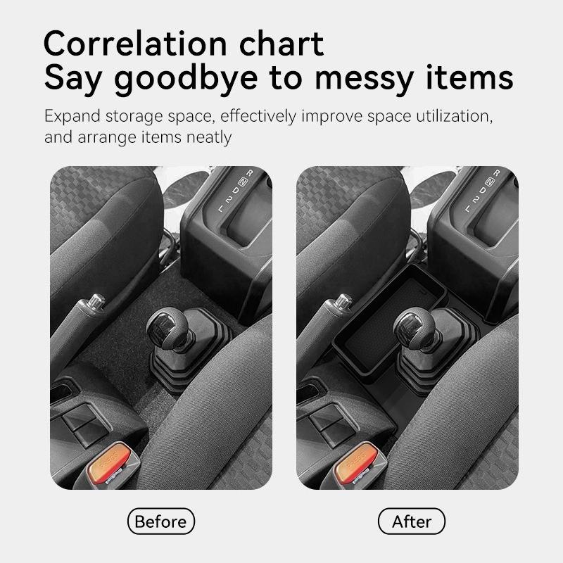 Car Gear Shifter Storage Box Center Console Organizer Accessories For Suzuki Jimny 2019 2020 2025 2025 2025 2025 2025 JB74 JB64