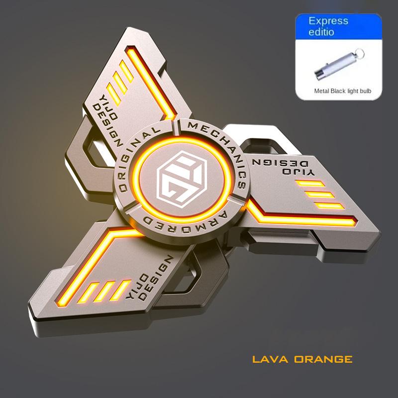 Antistress EDC Luminous Fidget Spinners Alloy Metal Hand Spinner Noctilucent Gyro Stress Relief Toys For Adult Kid Toys