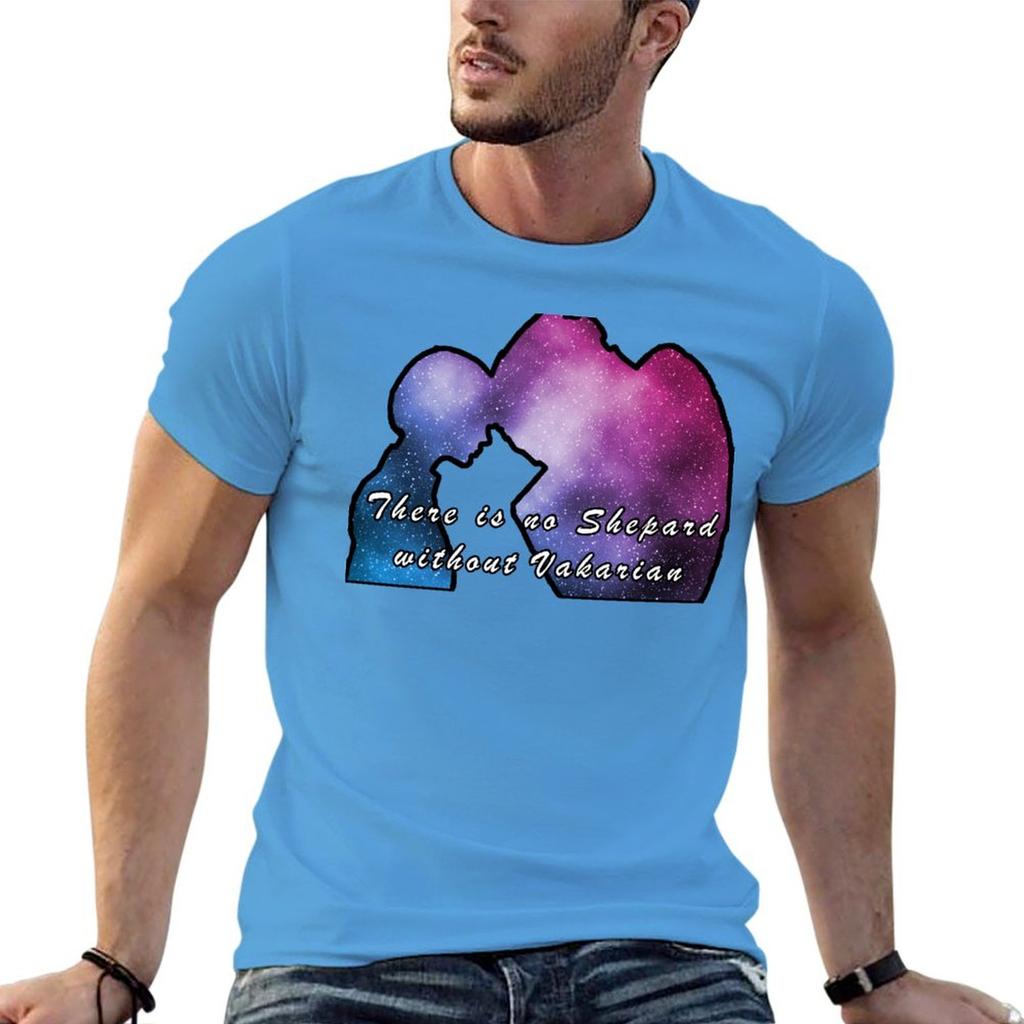 Mass Effect Femshep Garrus There Is No Shepard Without Vakarian Tshirt Shirts Graphic Graphics Unisexs Tshirts