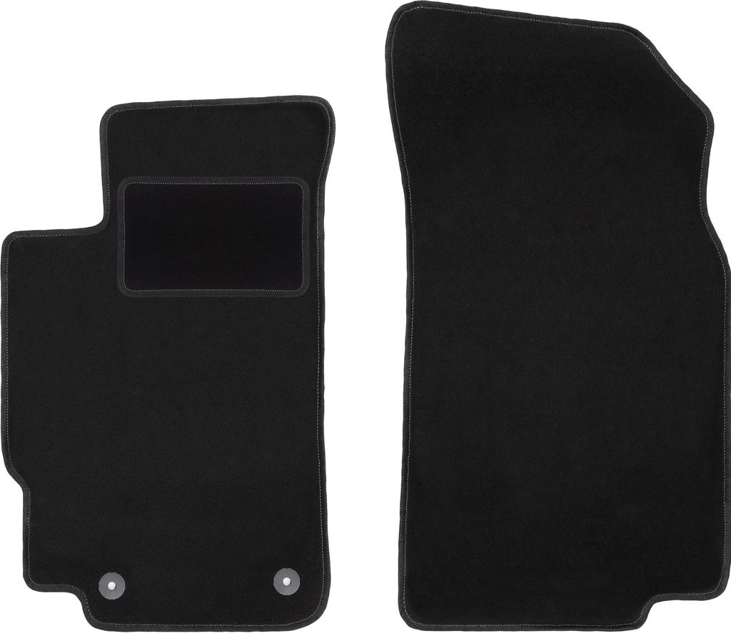 Car Floor Mats Front For: Peugeot 406 Sedan, Wagon, Break (1995-2004)