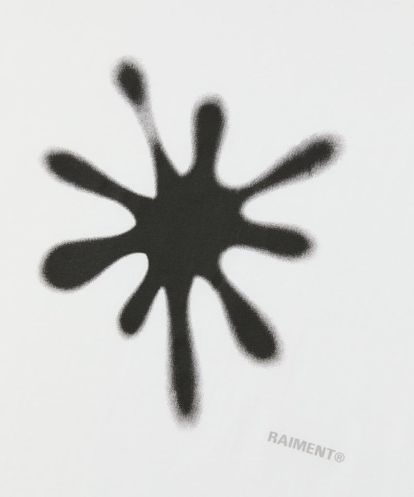 RAIMENT Starfish Spray Short Sleeve T-Shirt_White