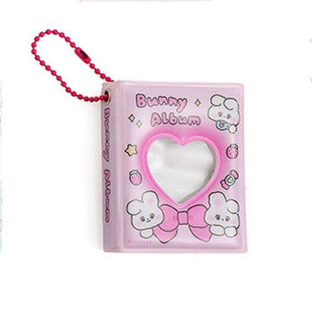 Альбом Kpop Korea Idol Star Chasing Binder Pocard Holder 2,7 дюйма, Альбом для домашней коллекции, Альбом в форме сердца с вырезами