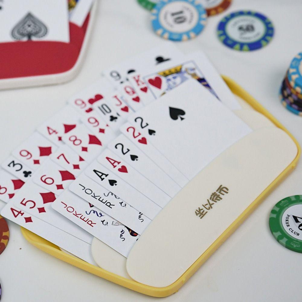 Plastic Free Playing Card Holder Hands-Free Storage Clip Helper Hands-Free Poker Rack