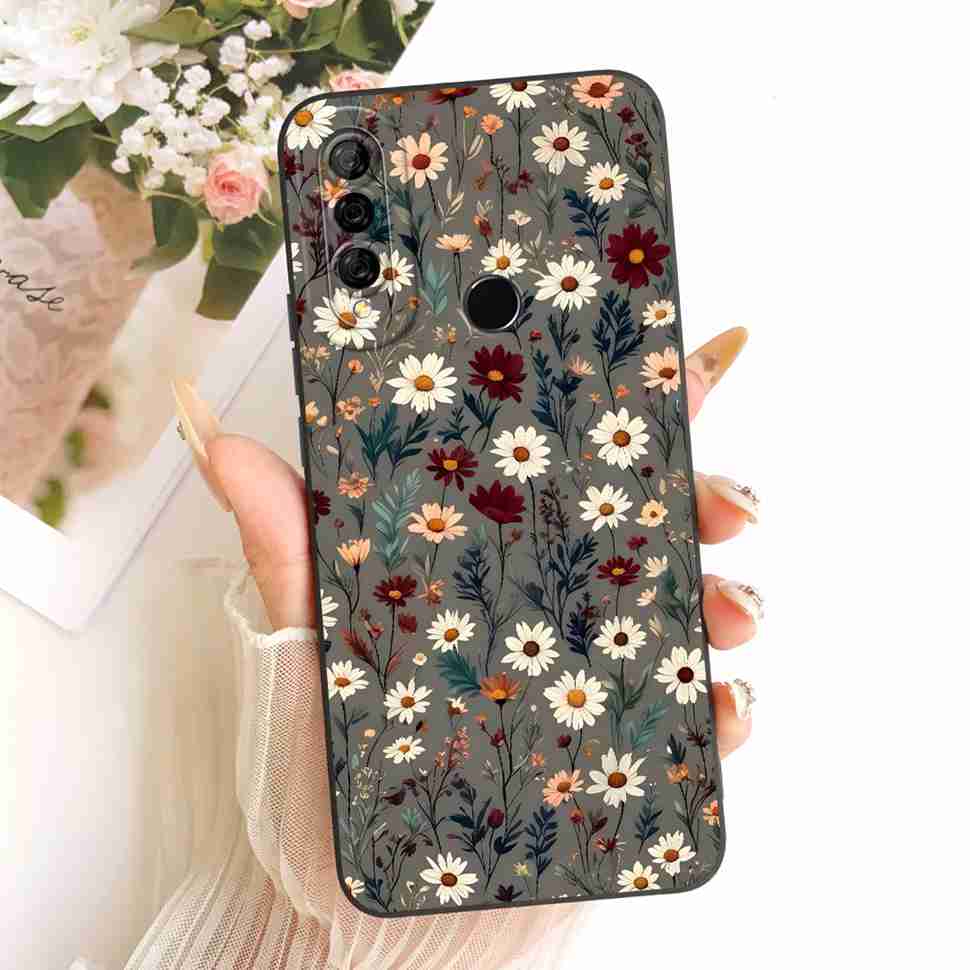 Cute Cartoon Cover For Huawei P30 lite Case 6.15" P30lite Soft Silicone Phone Case For Huawei Nova 4e Nova4e Matte Back Cover