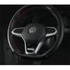 2025 Hot Car Steering Wheel Emblem Sticker Decals for Volkswagen VW Golf 8 MK8 Magotan CC Tayron X Touareg Accessories