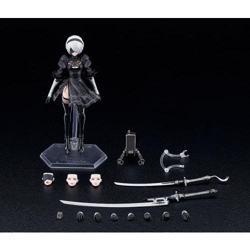 Figma NieR Automata Ver1.1a 2B YoRHa No. 2 Type B Non-scale Plastic Painted Movable Figure