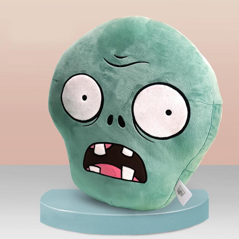 Подсолнух-горохострел и Кокос из Plants Vs Zombies Плюшевая кукла Большая подушка-зомби Мягкая игрушка Для подростков Подарок на праздник