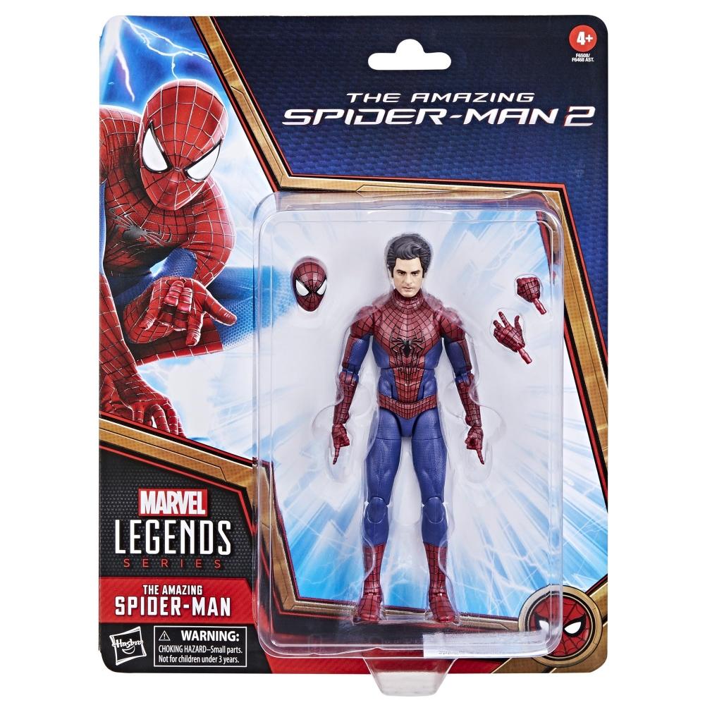 MARVEL Hasbro Marvel Legends Series Amazing Spider-Man, Amazing Spider-Man 2 Фигурка размером 6 дюймов, для детей от 4 лет F6508 Подлинный продукт