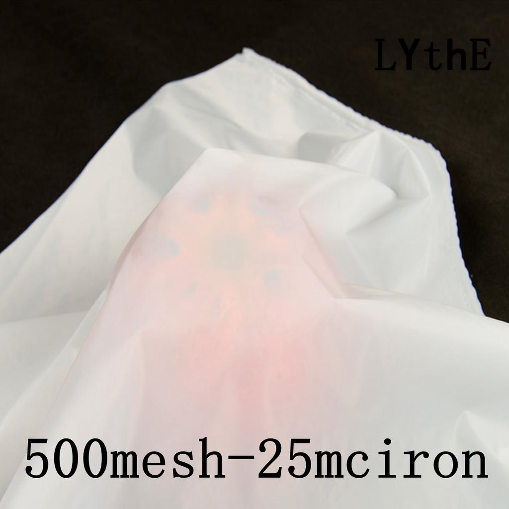 White Silk Mesh Nylon DIY Apparel Sewing Fabric Fine Mesh Micron Filter Net Fabrics Cloth High Stretch Resistance Mesh Fabrics