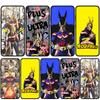 Для Samsung Galaxy S24 S23 iPhone 16 15 14 Xiaomi Redmi Note 13 12 11 10 8 Plus 9 Pro Max X XR чехол для телефона My Hero Academia All Might OPPO Huawei Cover
