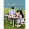 HANDUNYOU Portable Picnic Table and Chair Set
