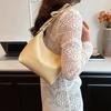 New Women's One Shoulder Underarm Bag Summer Versatile Large Capacity Crossbody Bags Texture Leather Bow Handbags Trend