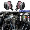 Воздушный фильтр с высоким потоком, аксессуары для мотоциклов для Harley Davidson 883 Sportster 1200 48 72, пластинчатый воздухоочиститель с ЧПУ, система впуска
